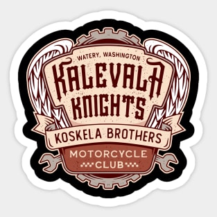 Watery Kalevala Knights Emblem Sticker